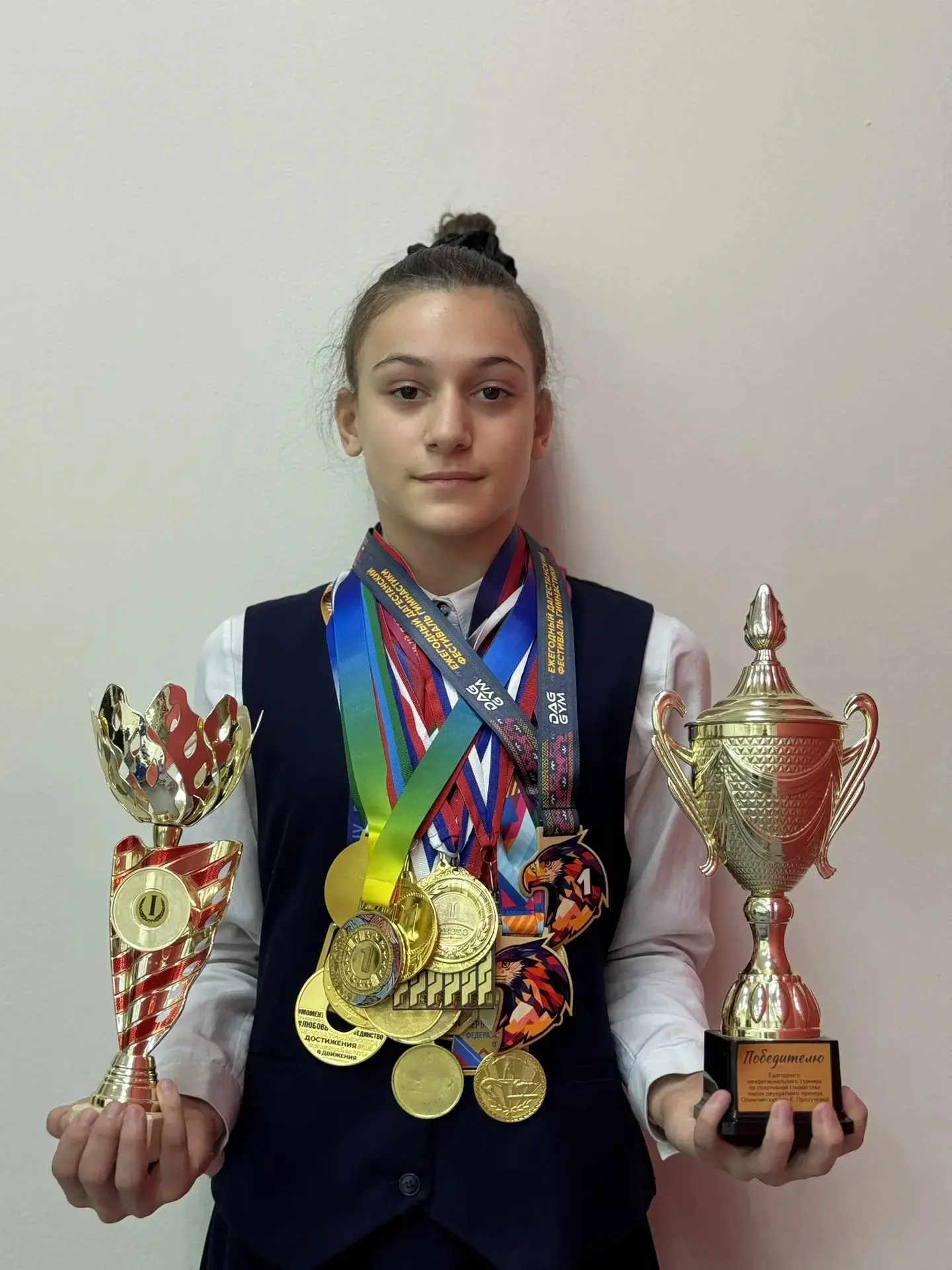Спортивная гордость школы -Усманова Аиша, ученица 7 "В"! Целеустремлённая и невероятно трудолюбивая 