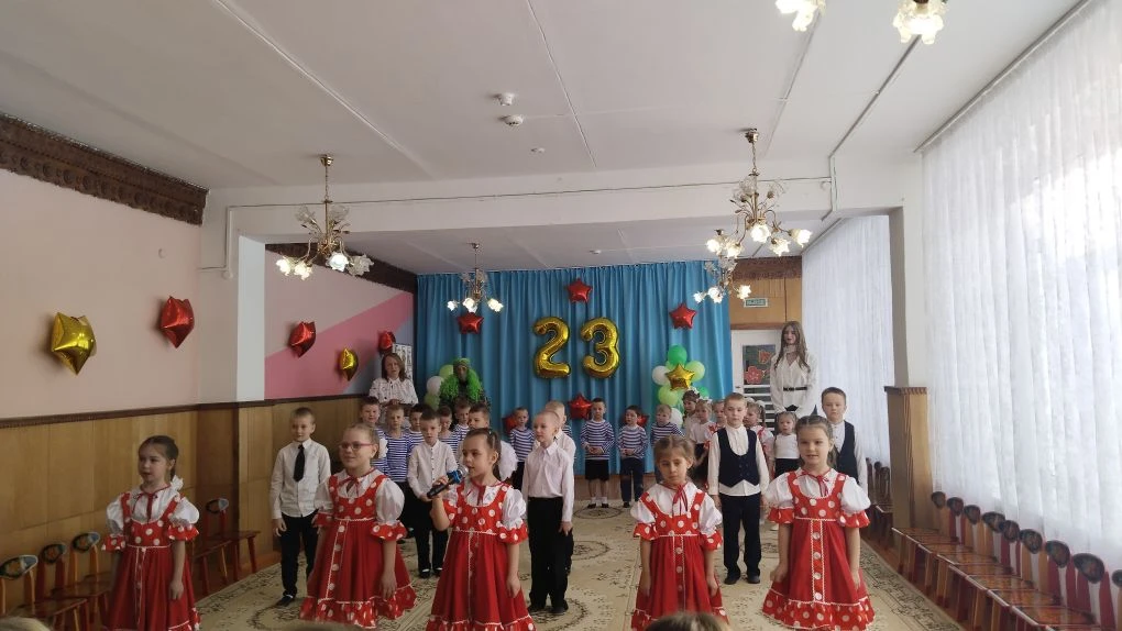 ⭐В нашем детском саду прошел праздник посвященный Дню защитника Отечества. Праздник 23 февраля – хор