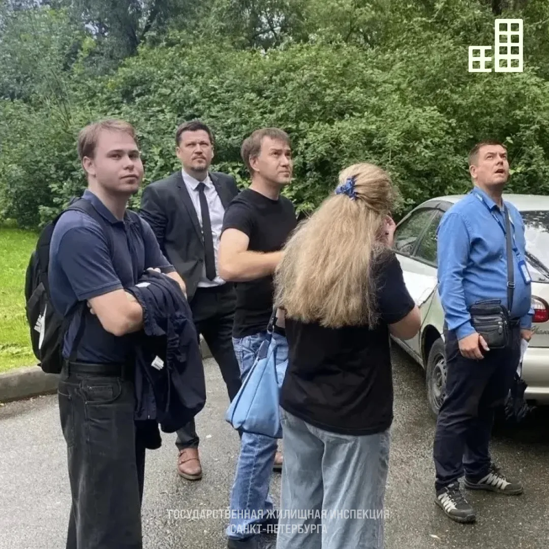 В Кировском районе Санкт-Петербурга прошли контрольные осмотры многоквартирных домов, на предмет гот