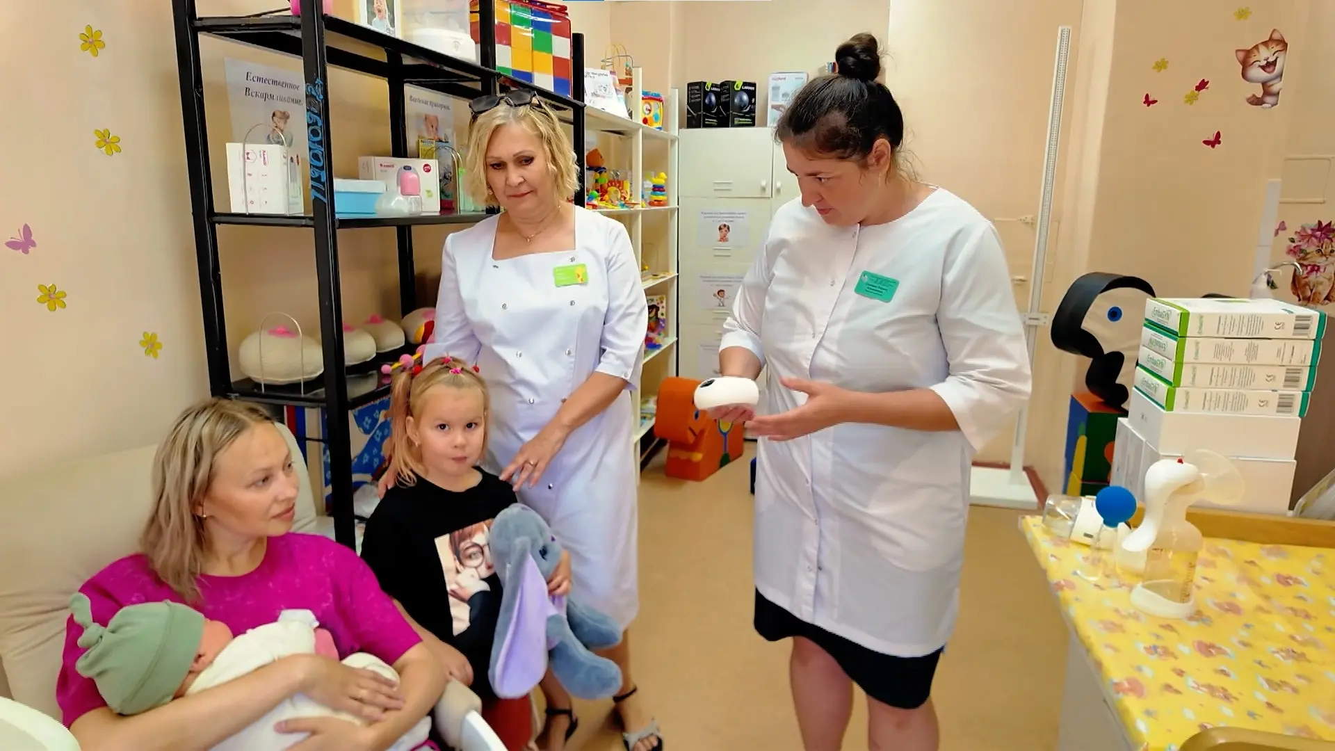 💌 Место помощи новоиспеченным родителям открыли в Краснокаменске. 

Кабинет со всем необходимым нах