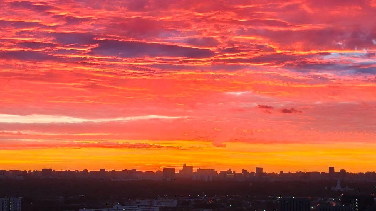 Прекрасные гольяновские закаты 🌆