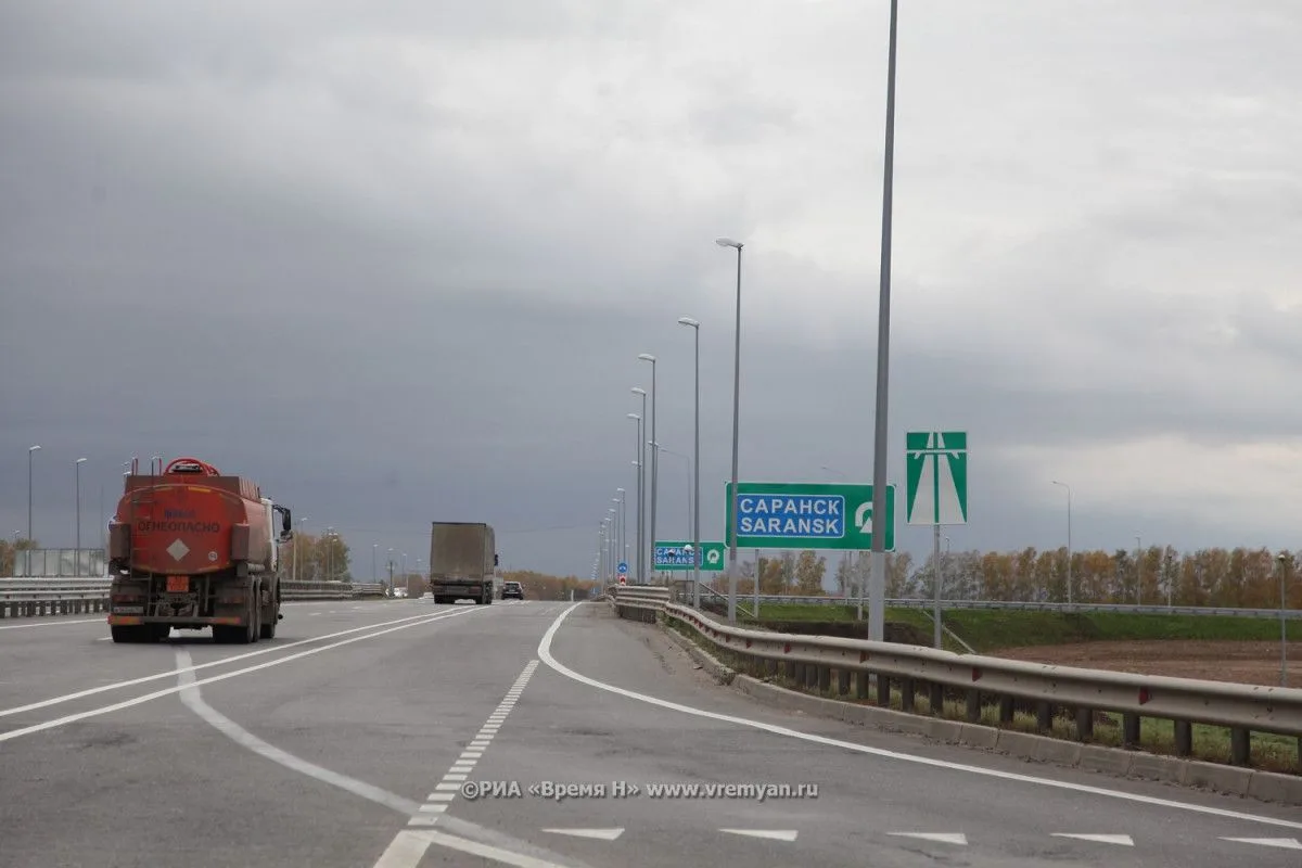 🚛12 робофур курсируют по трассе М-12 в Нижегородской области