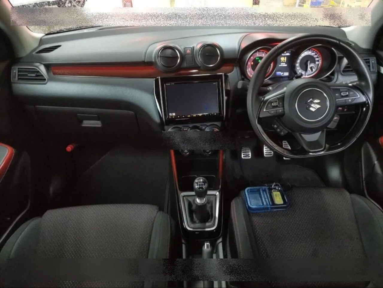 На стоке в Японии.  SUZUKI SWIFT SPORT 2021  Комплектация — SPORT Пробег — 81 тыс.км Оценка аукциона