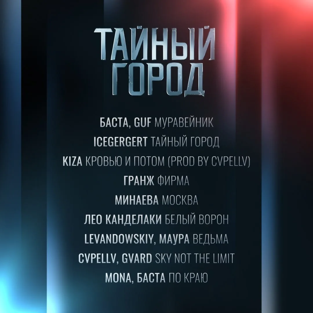 Скоро выйдет саундтрек к мистическому сериалу «Тайный город» — в записи приняли участие...