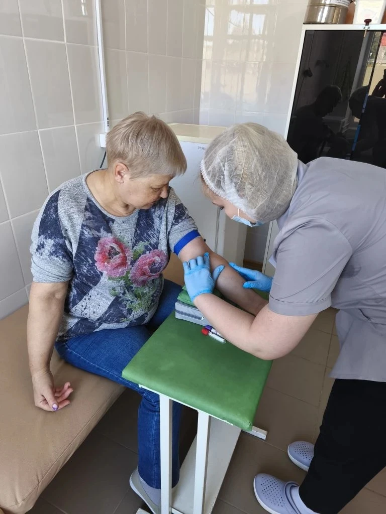 25.04.2026, выездная диспансеризация прошла в участковой больнице ст. Новоджерелиевской! 🟢   Врачом 