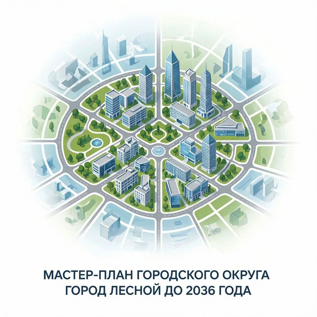 Правительство Свердловской области утвердило мастер-план развития Лесного до 2036 года.