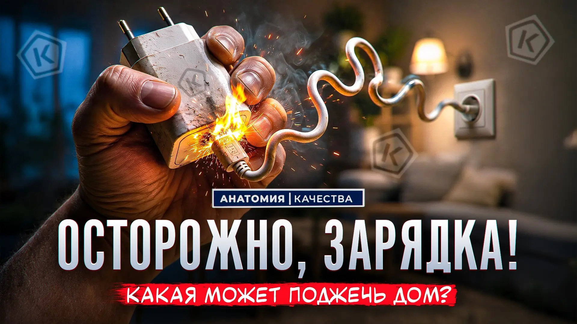 ⚡️Ток, перегрев, пожар: в чём опасность некоторых зарядок?