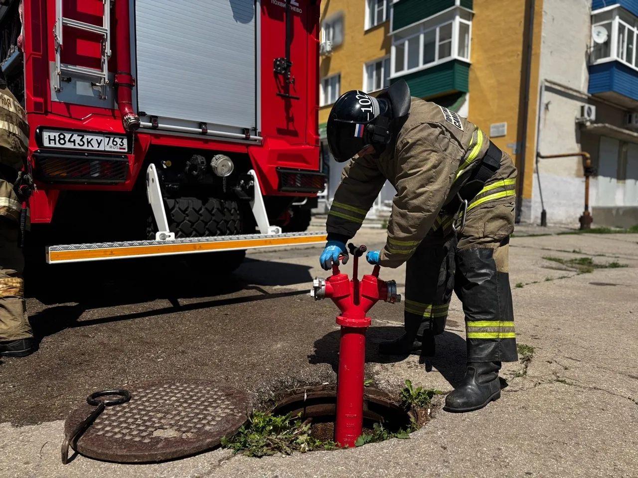 Пожарно‑тактическое занятие прошло в Похвистнево 🚒
 
👩‍🚒🤝Огнеборцы пожарно-спасательного отряда 