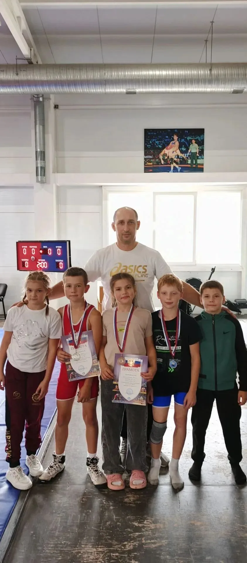 VI Открытый турнир по вольной борьбе памяти В. Г. Хаметова — наши борцы 🤼‍♀️🤼‍♂️в деле!