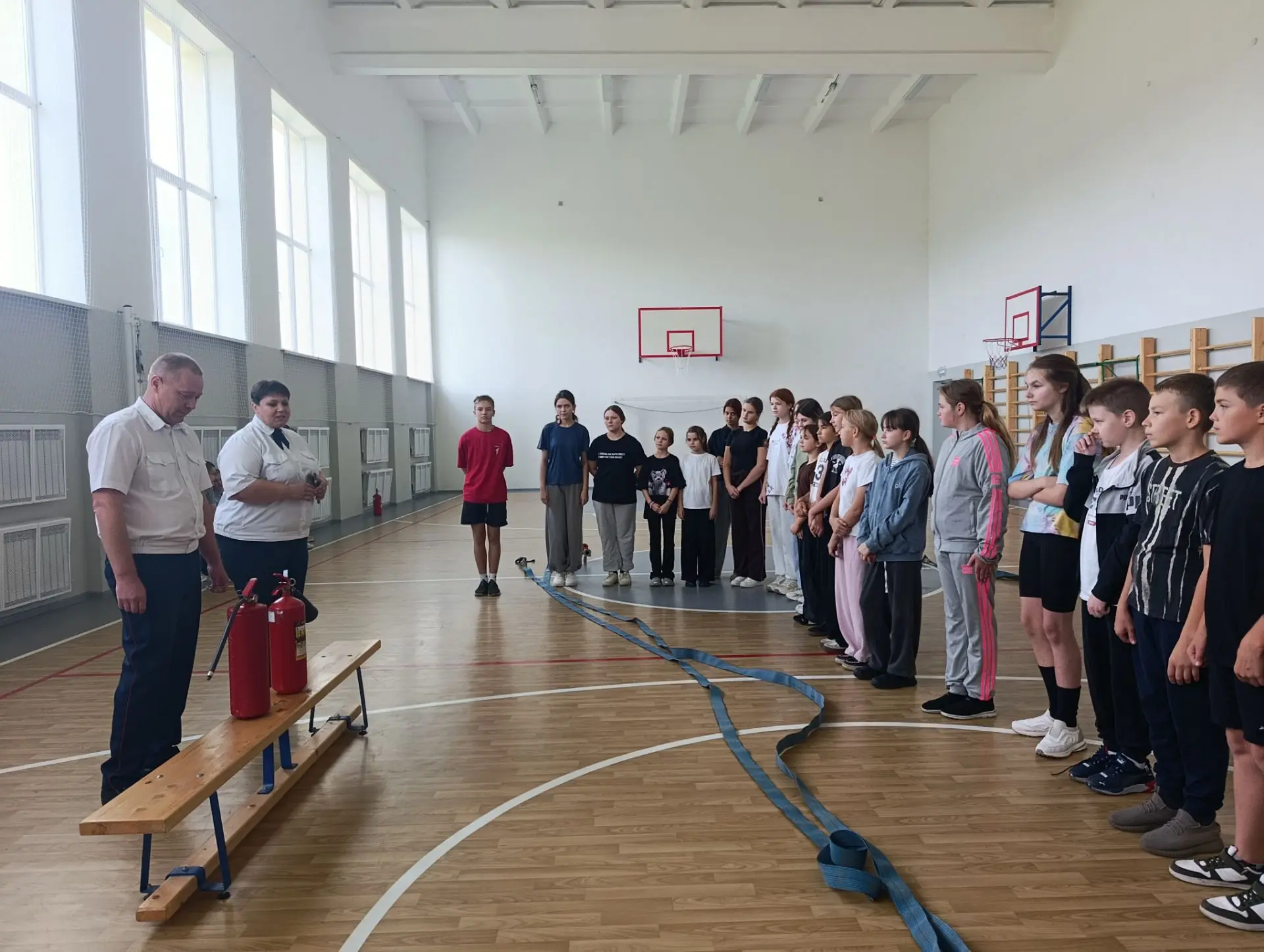 💫Спортивные пожарные старты в проекте «Ориентир на безопасность»🧯