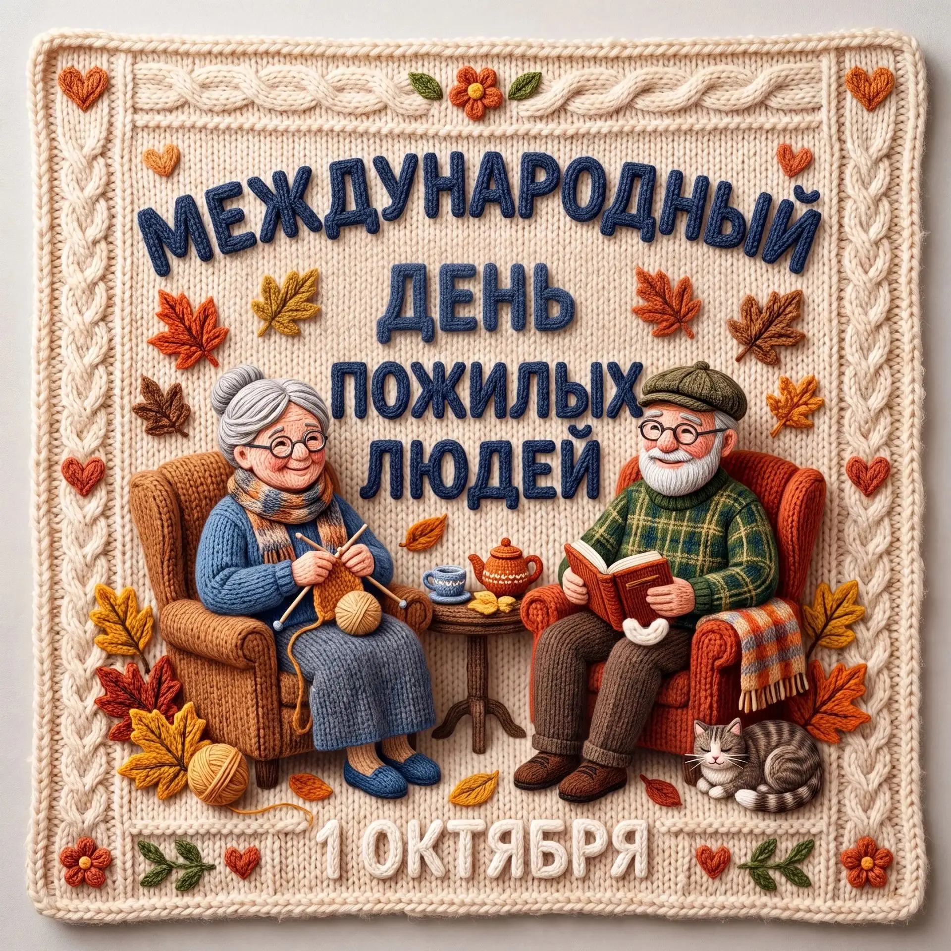 🍂 С Днем мудрости и доброты! Поздравляем наших любимых бабушек и дедушек!