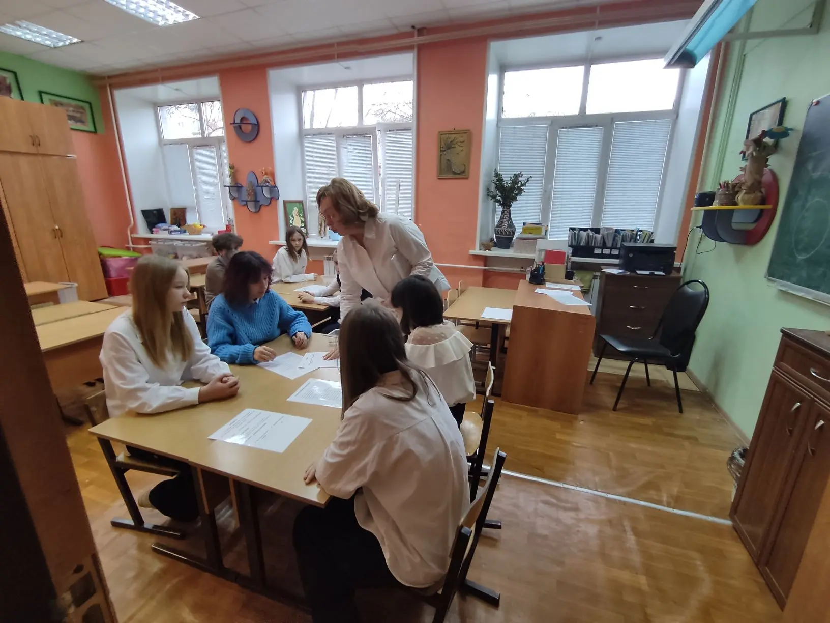 2 апреля ученики 6 "В" класса приняли участие в муниципальном конкурсе "Интернет- территория безопас