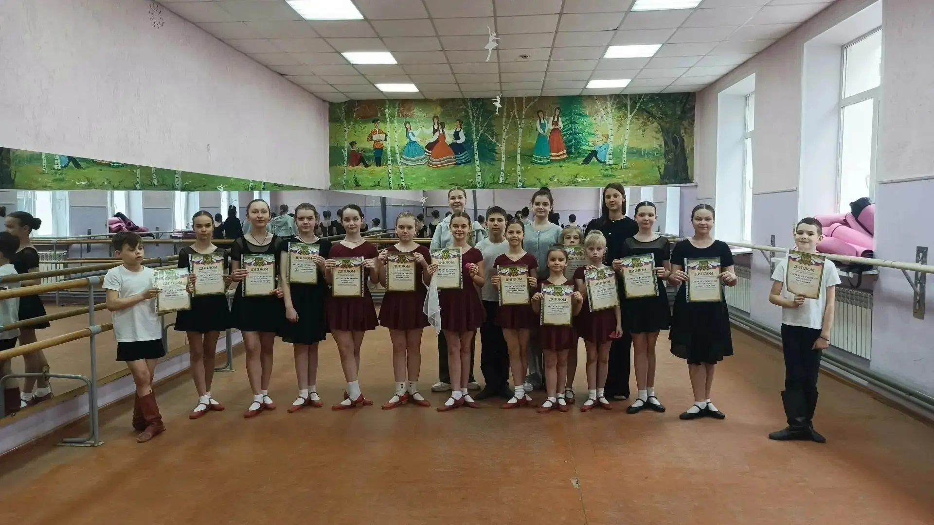 💃💃💃Обучающиеся  хореографического отделения ( преп. Антонова А.С), приняли участие в образцовом к
