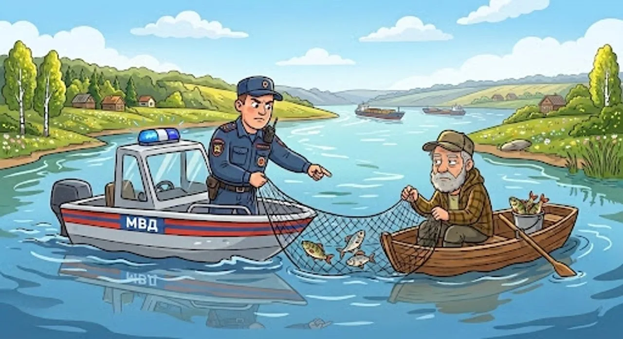 На Волге поймали браконьера с рыбой 🎣