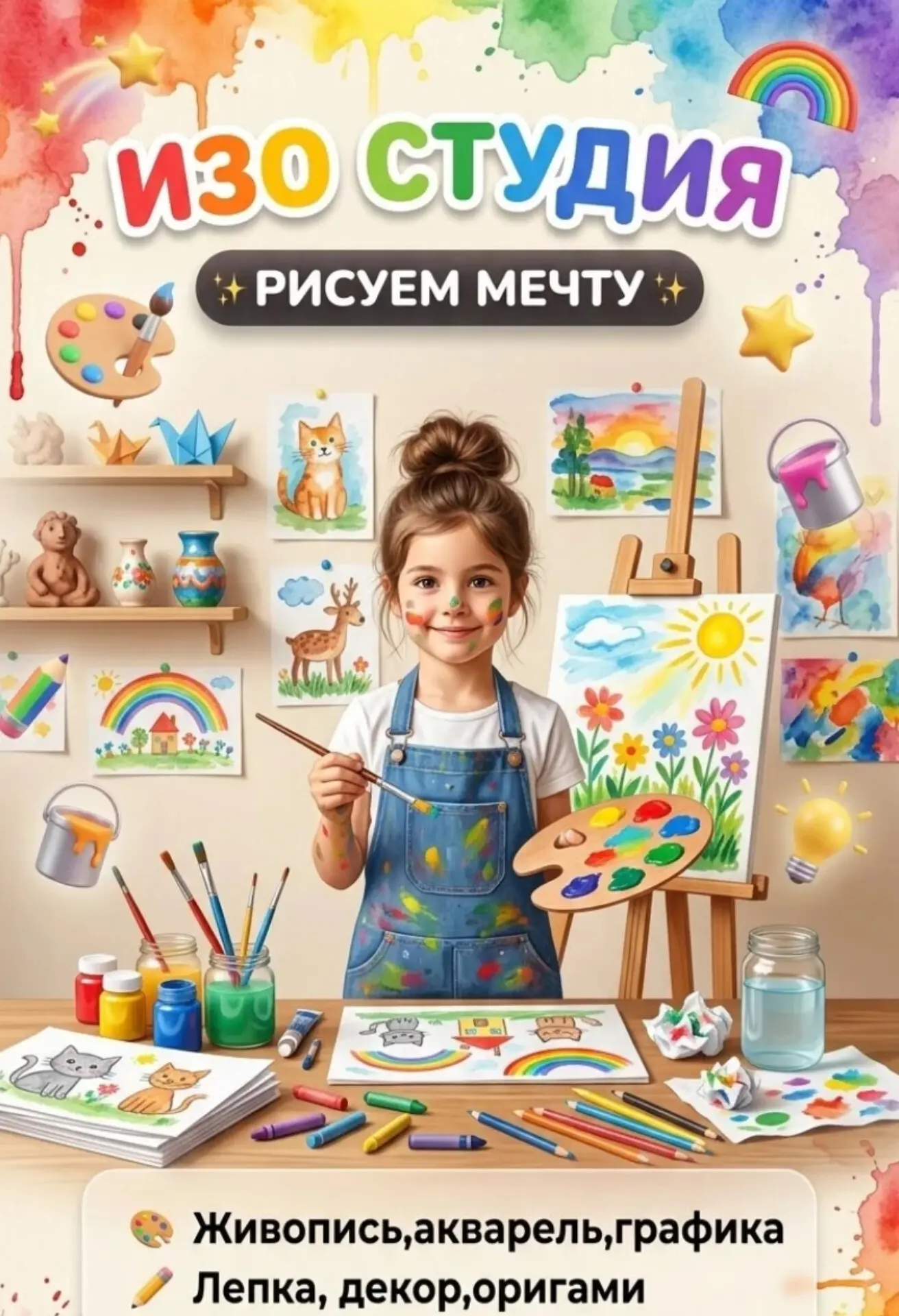 Рисовать может каждый. Даже если в школе поставили «2» за кувшин.