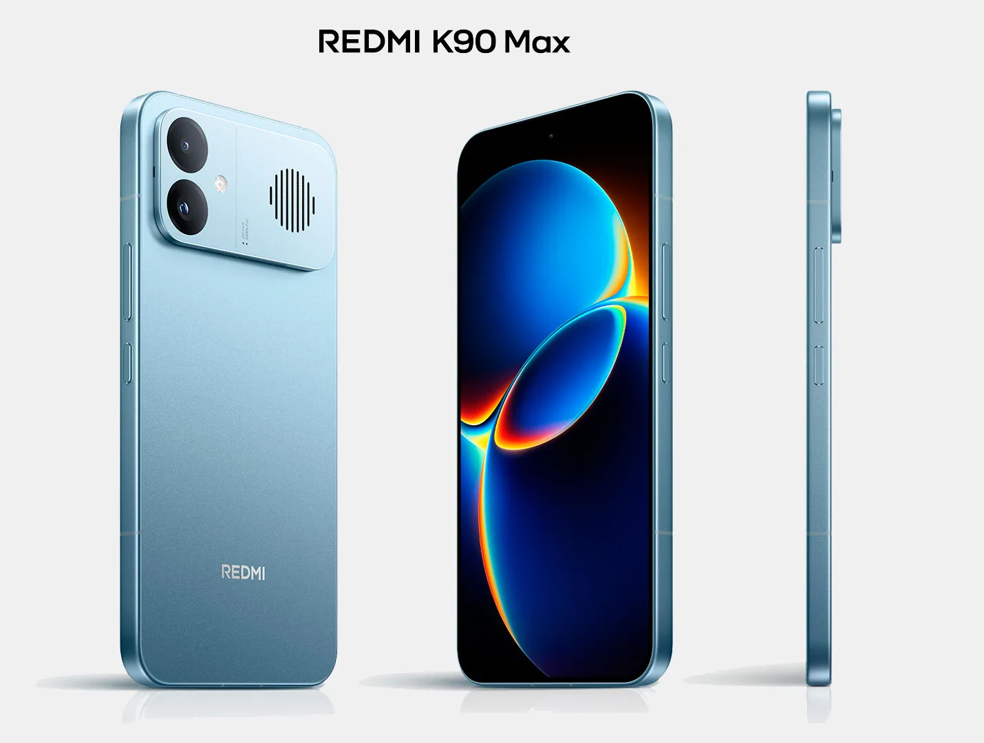 🔥 Официальные рендеры REDMI K90 Max   ▫️ Dimensity 9500 + Чип D2   🔄 с активной системой охлаждения 