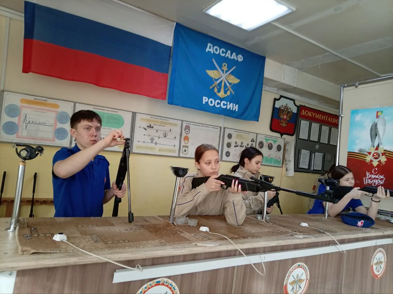 🎯 Школьные соревнования по пулевой стрельбе «Юный стрелок»