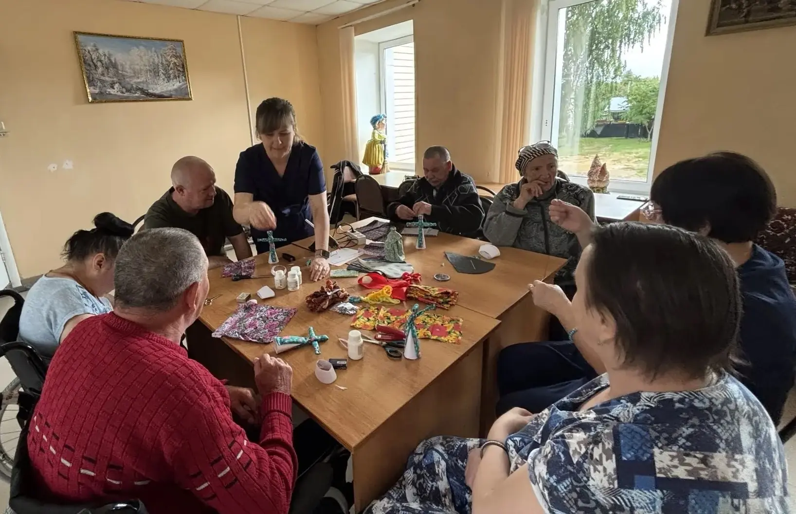 На этой неделе прошел уютный мастер-класс по изготовлению тряпичной куклы «Барышня». Из...