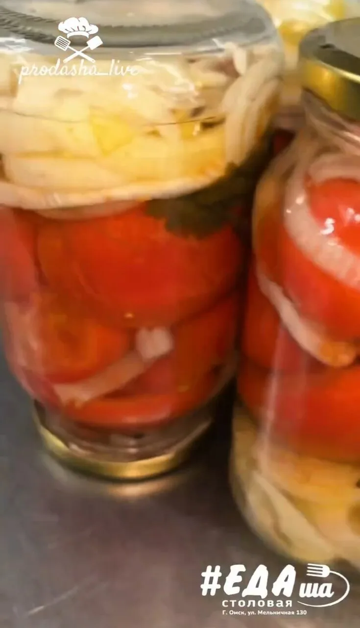 🍅 Помидоры в желатине на зиму (семейный рецепт)