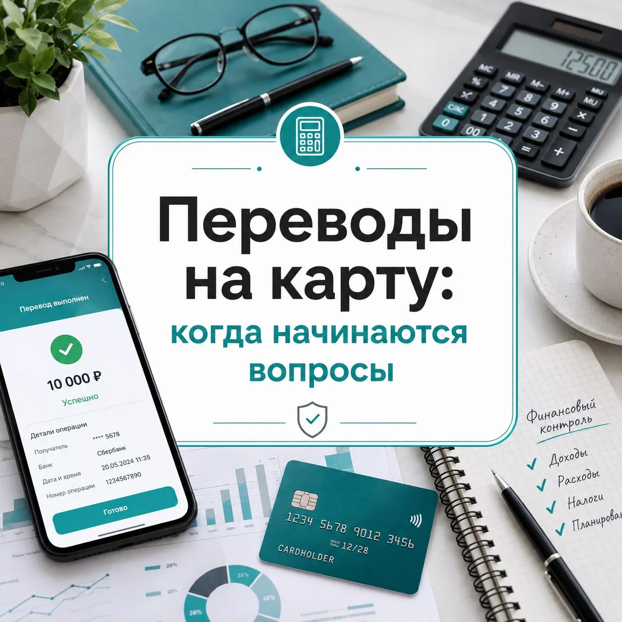 Переводы на карту: когда начинаются вопросы.