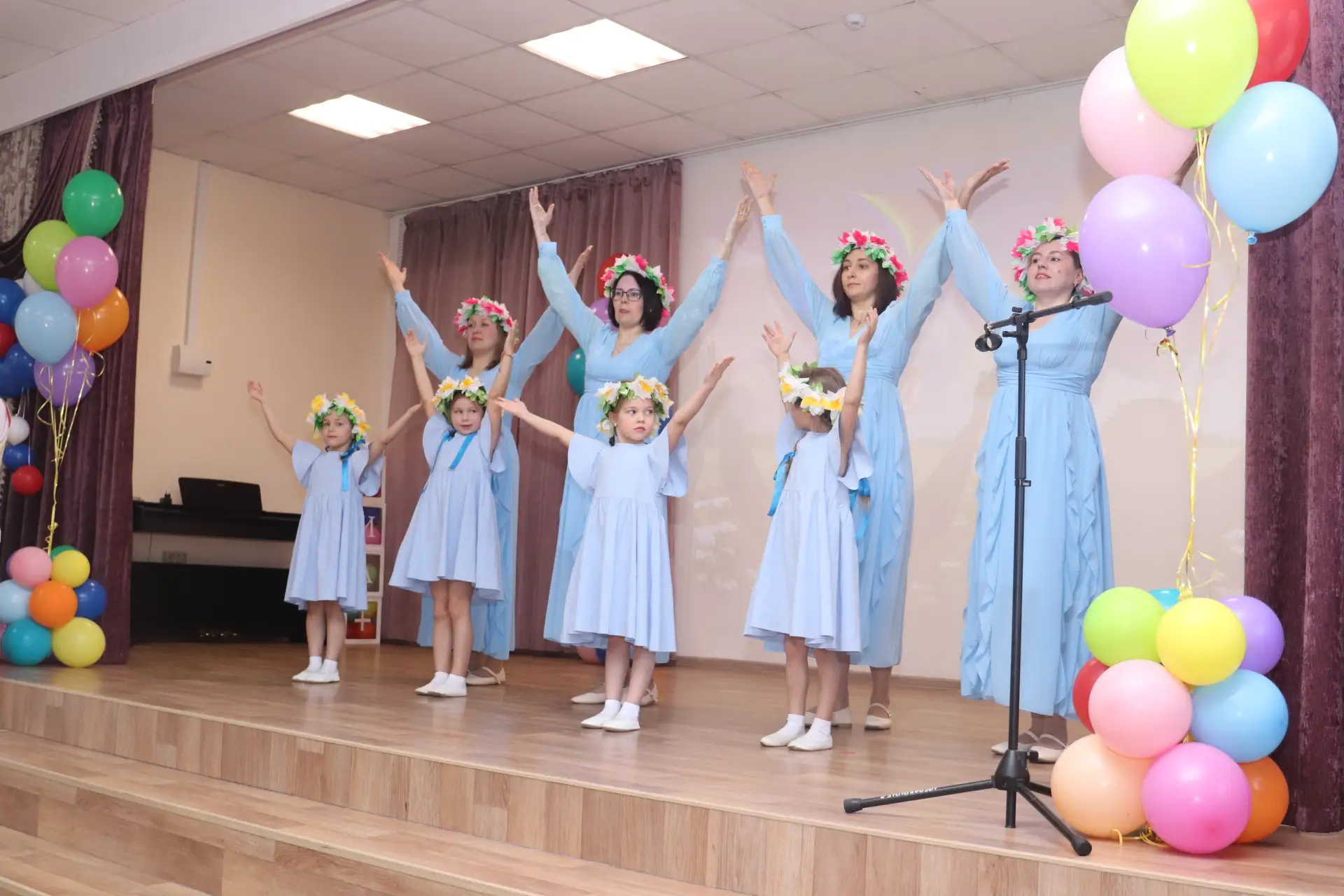 Финал районного этапа городского музыкального фестиваля "Поющие Капельки" 2026 года.