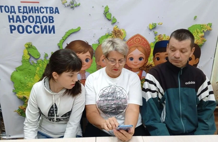 В центре социального обслуживания населения Петровского района прошло очередное занятие...