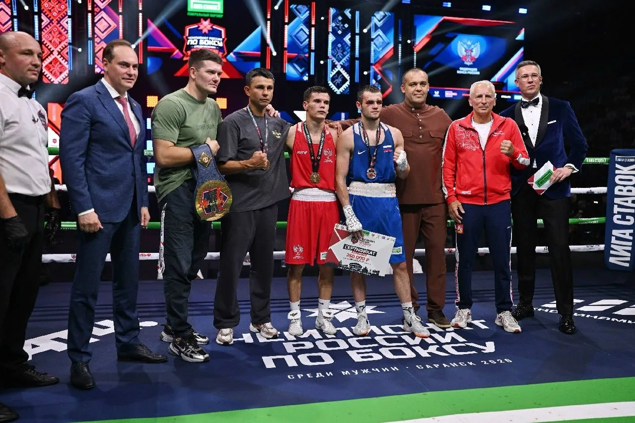 🏆Мордовия взяла два золота чемпионата России по боксу