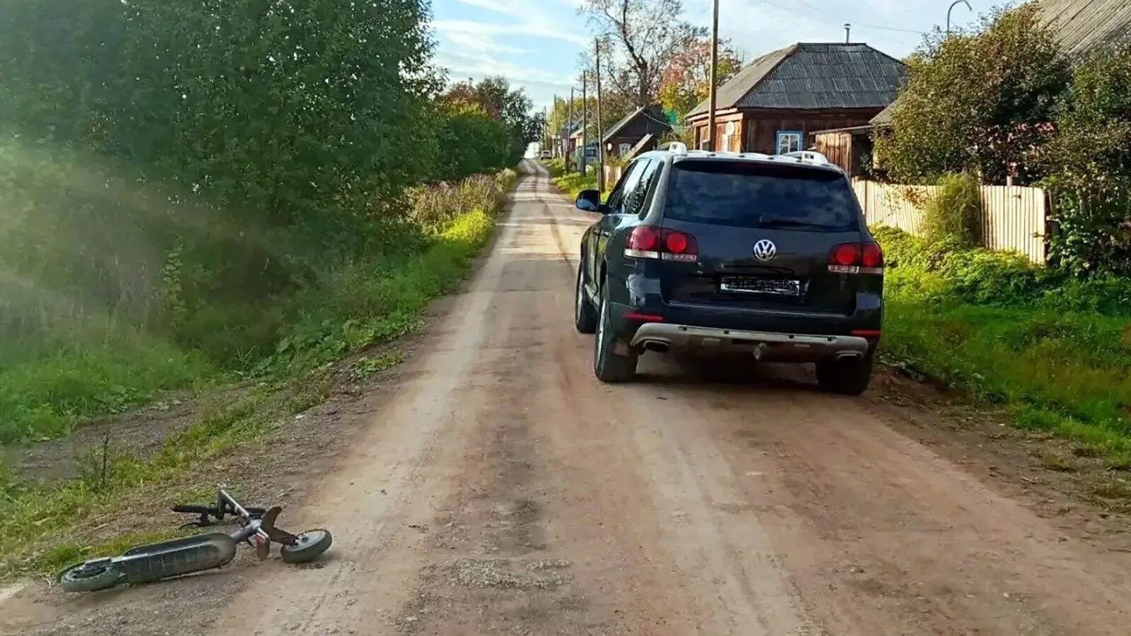 🛴 Ребёнок на электросамокате попал под внедорожник в Кочево