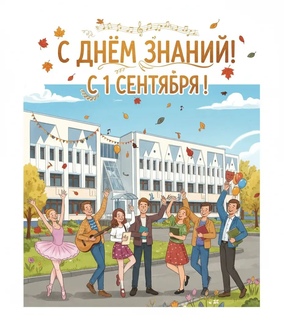 Вот и наступил день, которого мы ждали все лето 🥳