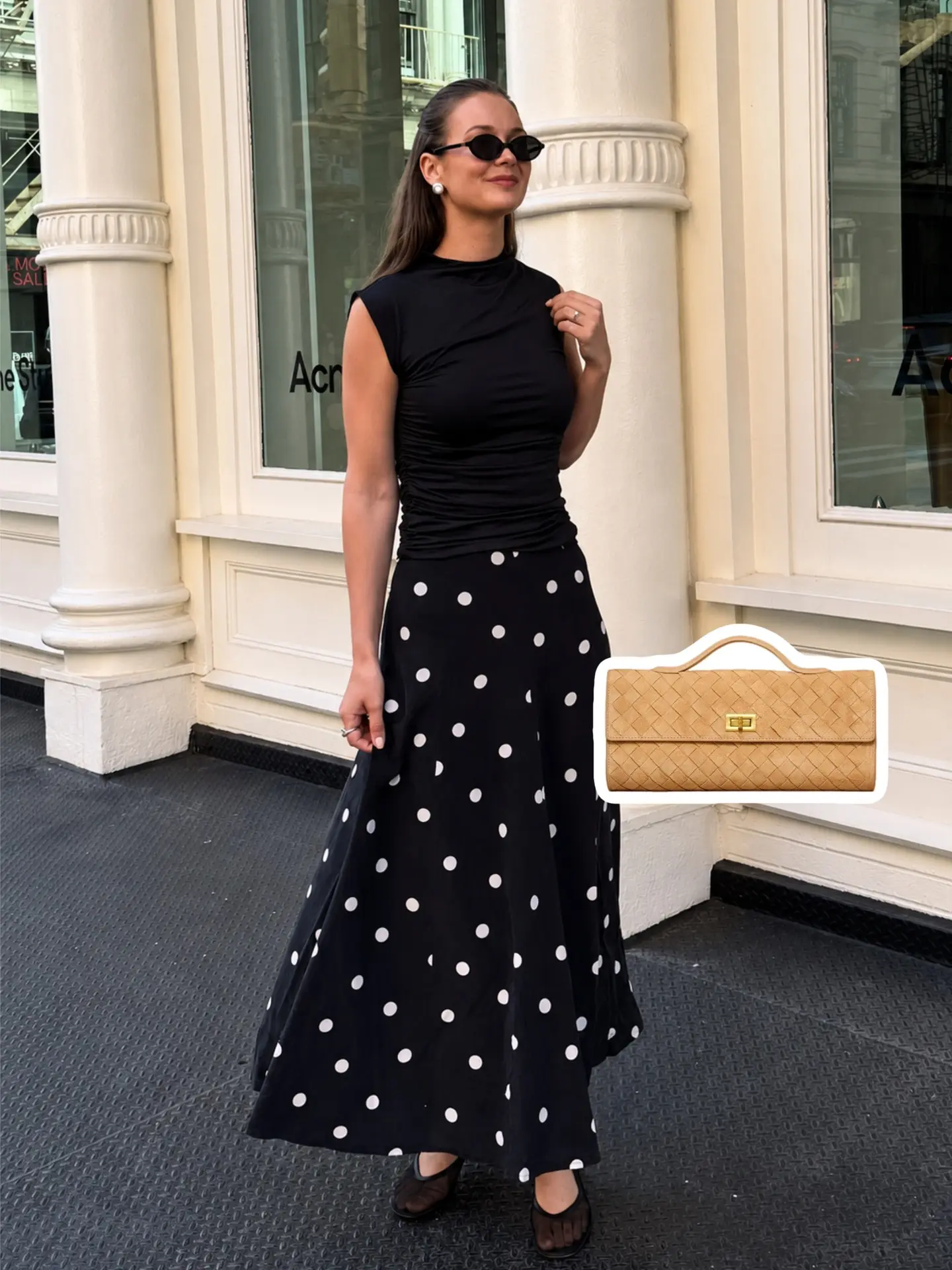 ➖Polka Dot снова захватывает модную повестку — игривый горох вернулся из эстетики ретро...