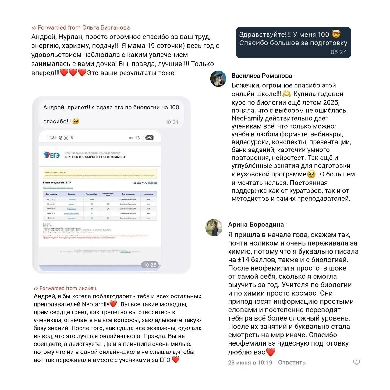 Специально для тех, кто ещё раздумывает насчёт Годового: может быть, эти отзывы помогут...