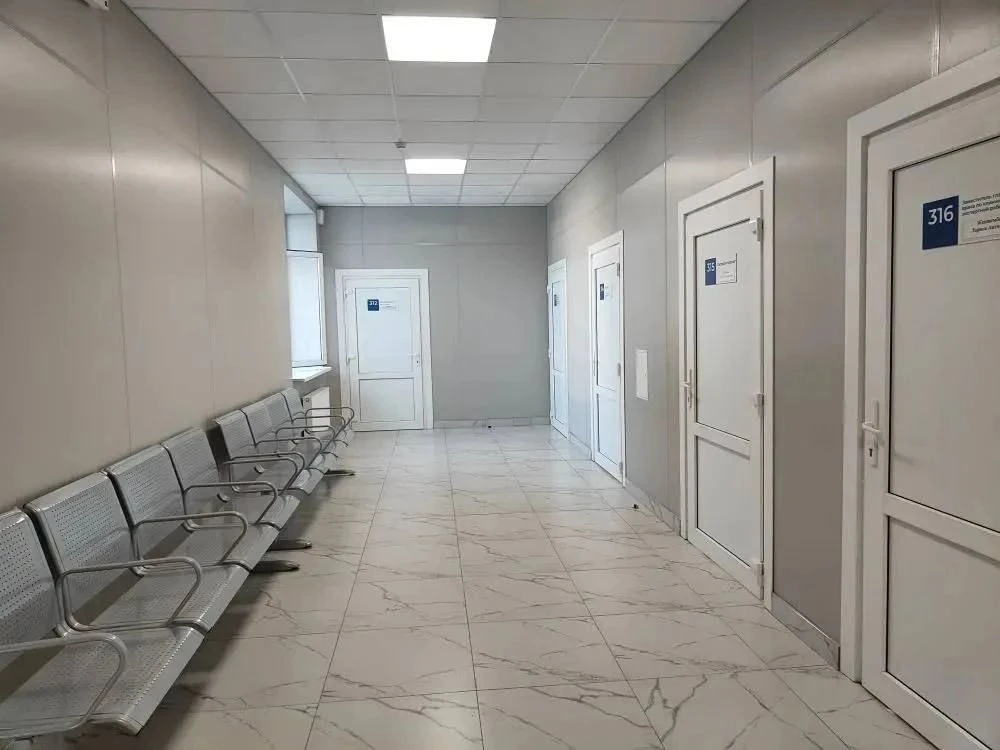В Краснодарском крае в Курганинской ЦРБ завершен капитальный ремонт здания поликлиники.  По данным Т
