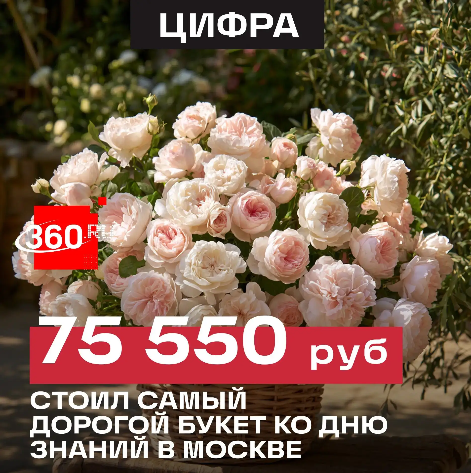 Россияне встретили 1 сентября с цветочным размахом.