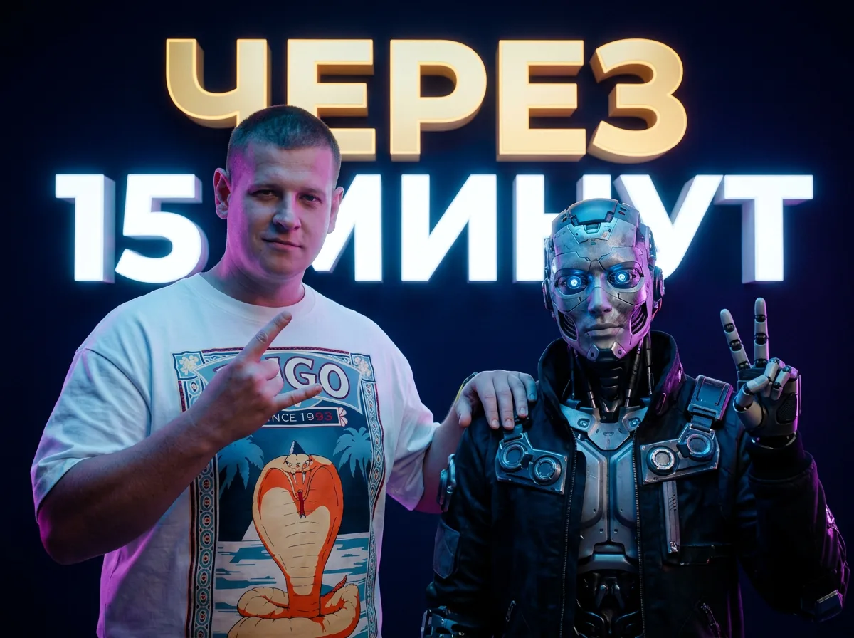 Встречаемся через 15 минут... 🔥