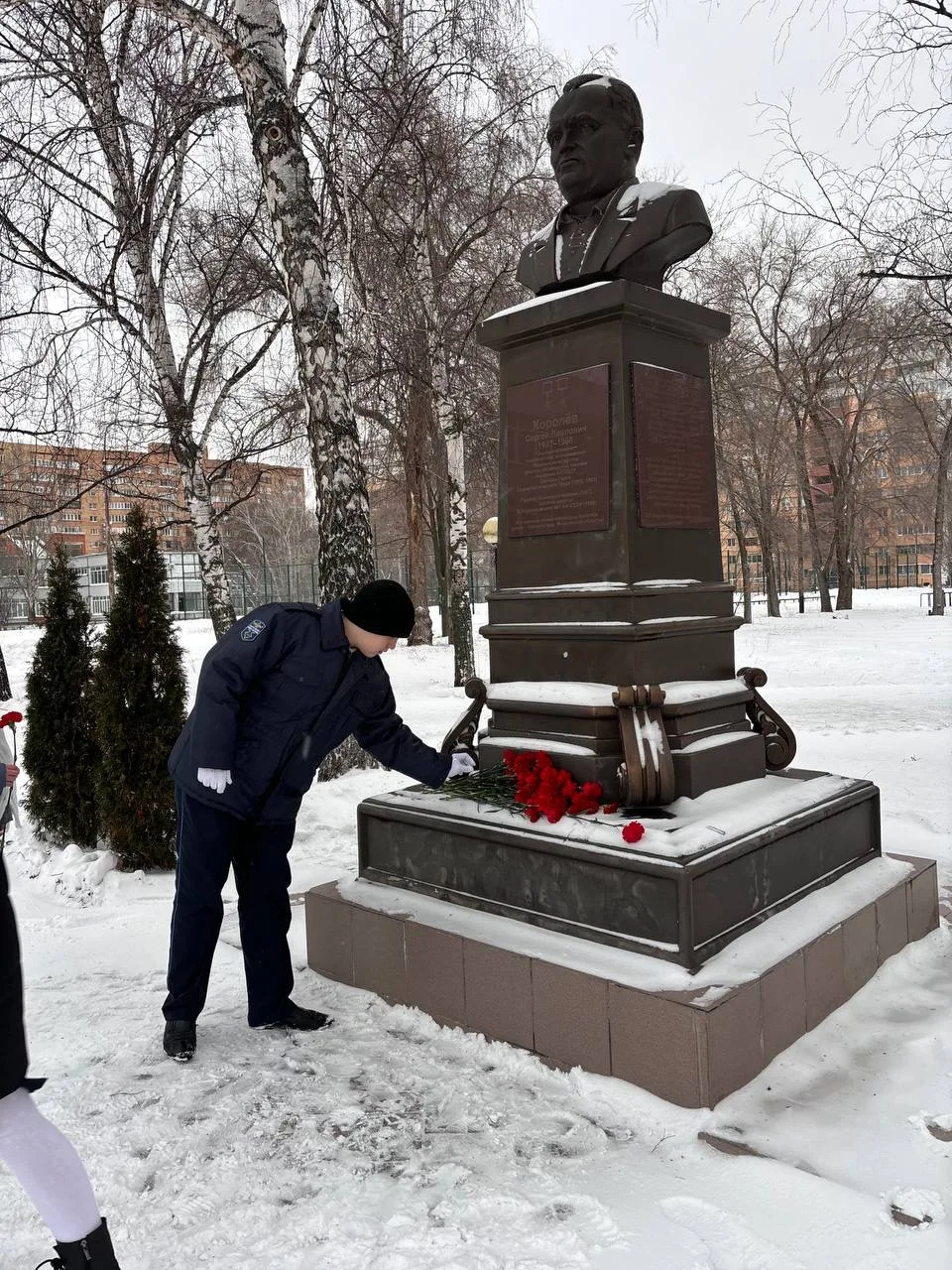 🚀 12 января — особая дата. Сегодня мы провели торжественную линейку, посвящённую 119-й годовщине со 