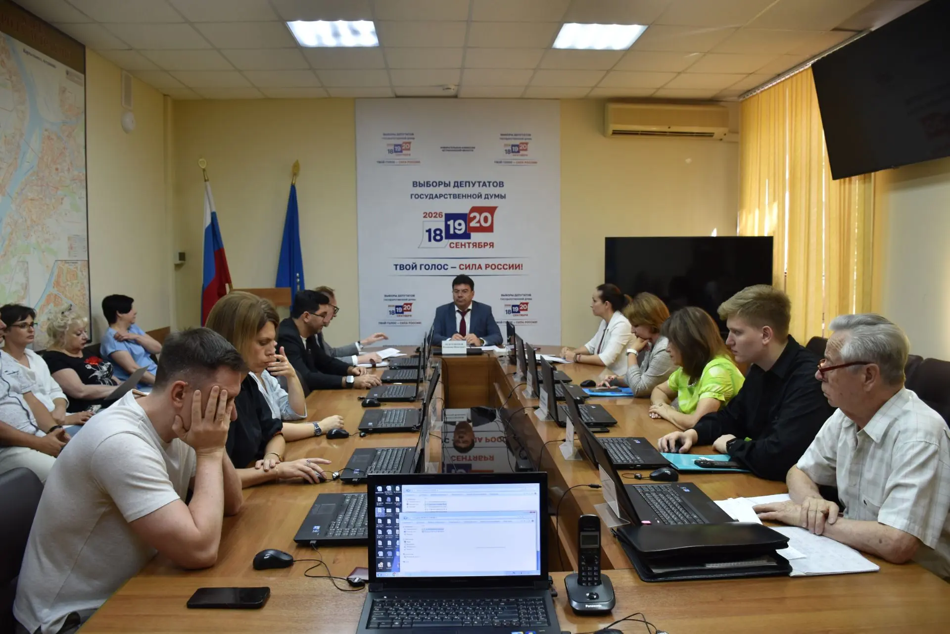 🗓 Сегодня состоялись очередные заседания окружной избирательной комиссии Астраханского...