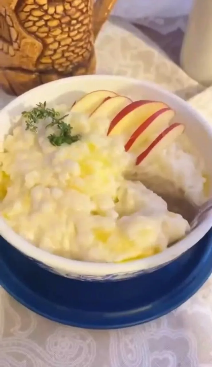 🍚 Сливочная рисовая каша