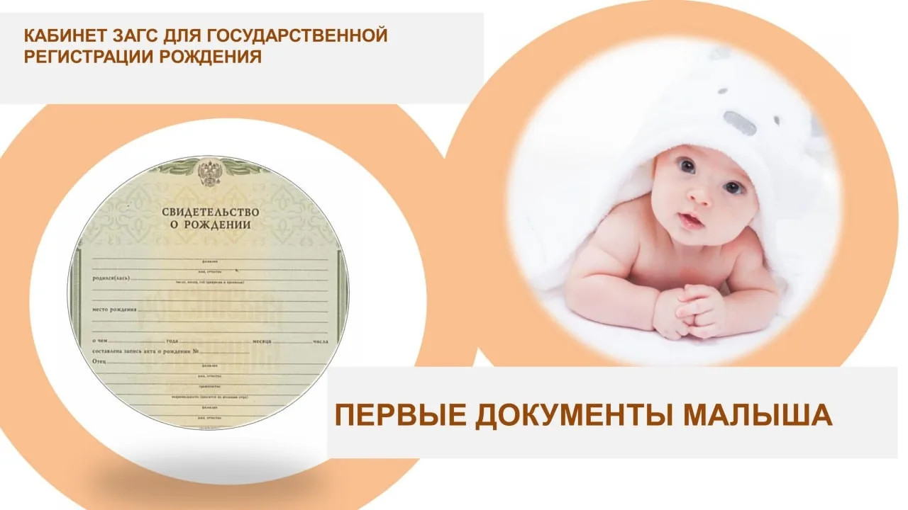 ОФОРМЛЯЕМ ПЕРВЫЕ ДОКУМЕНТЫ МАЛЫША