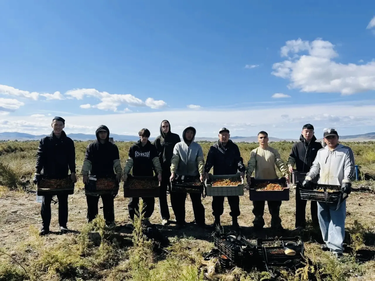 🤝🏼Трудовой десант «Облепиха 03». Уже традиция🤩