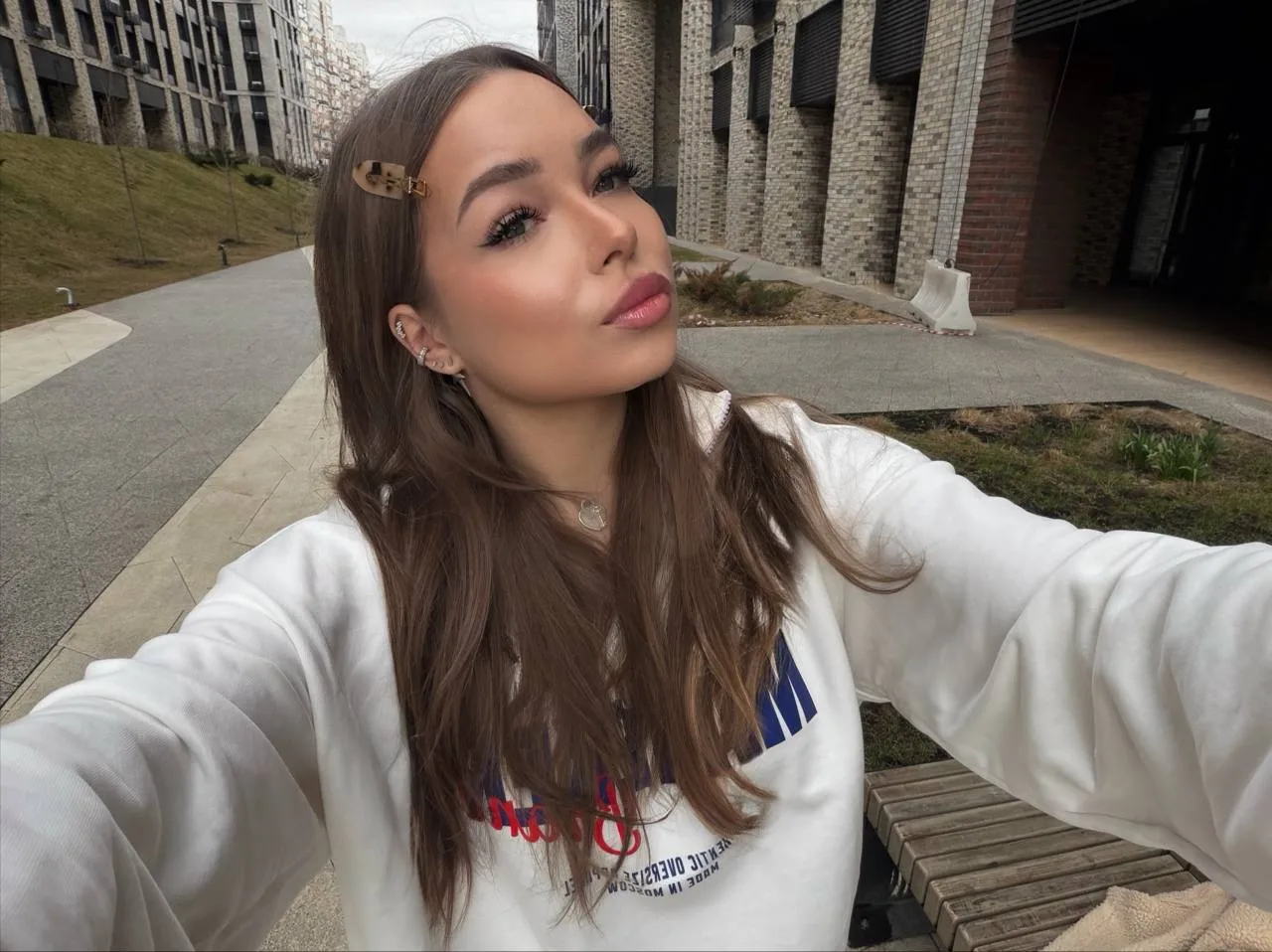 — весенний макияж🤍🦢☁️