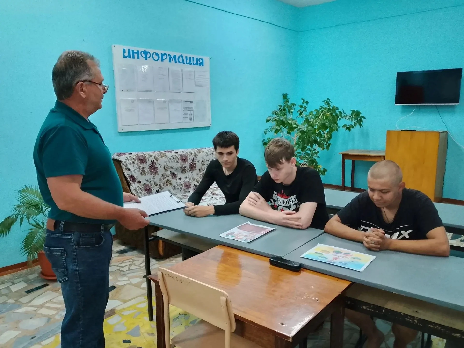 В целях формирования здорового образа жизни и профилактики вредных привычек в общежитии Колышлейског