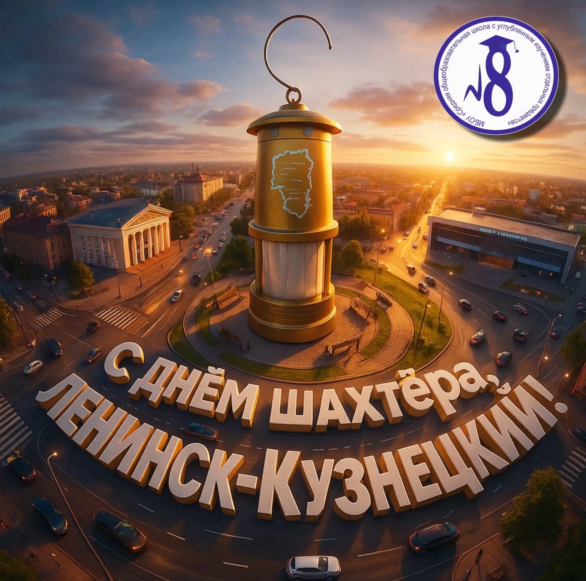 С днём Шахтёра, Ленинск-Кузнецкий!