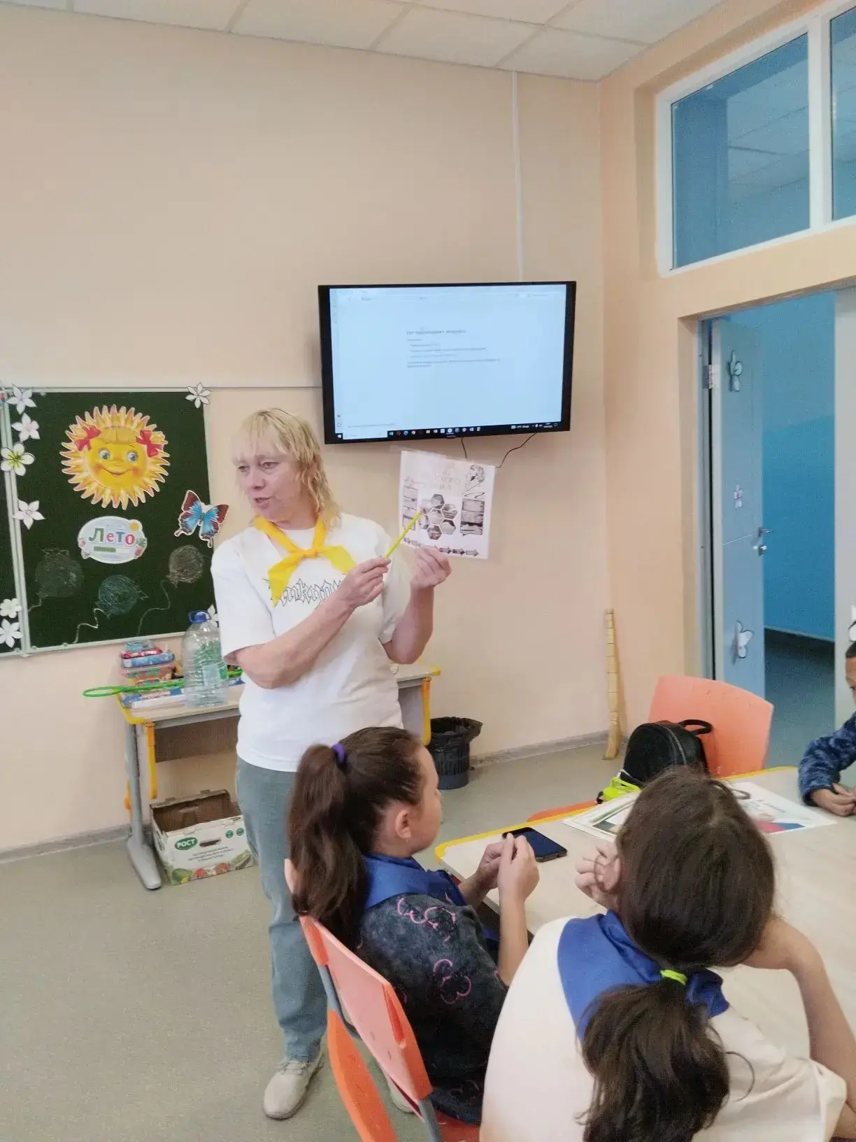 🎨 День Русского Языка в нашем лагере: было весело и познавательно! 📚
