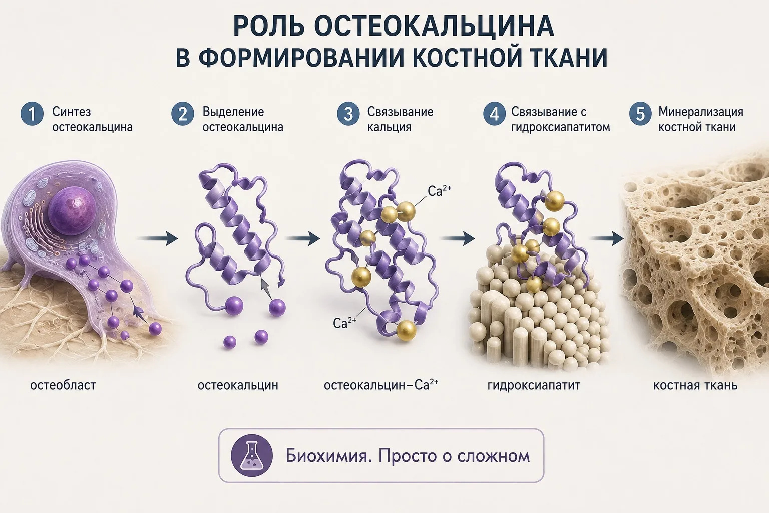 Остеокальцин. Биохимия