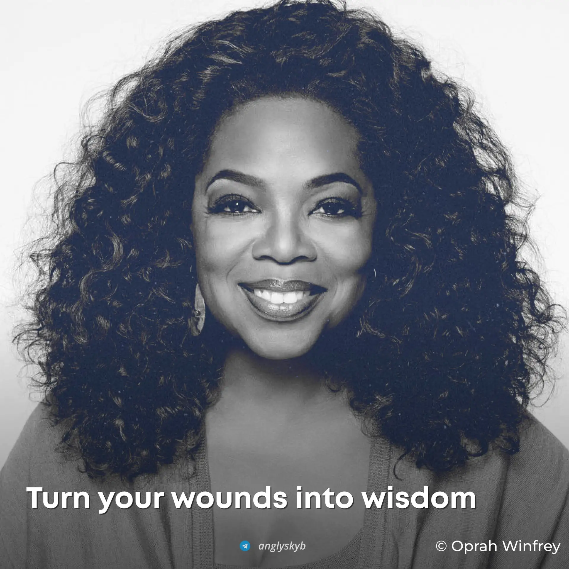 • To turn [tɜːrn] — Превращать, преобразовывать
• Wisdom [ˈwɪzdəm] — Мудрость

#OprahWinfrey

Вечерн