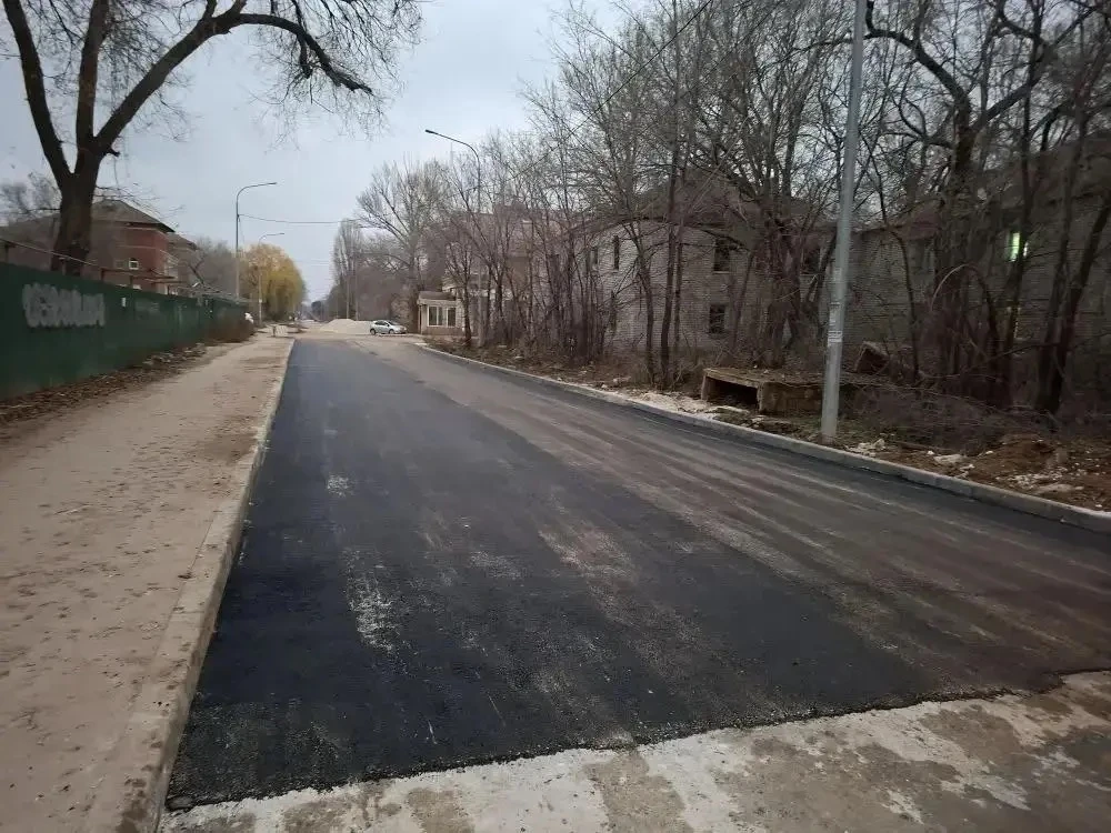 Площадь больше половины футбольного поля заасфальтировали «Концессии» в Волгограде в ноябре   «Конце