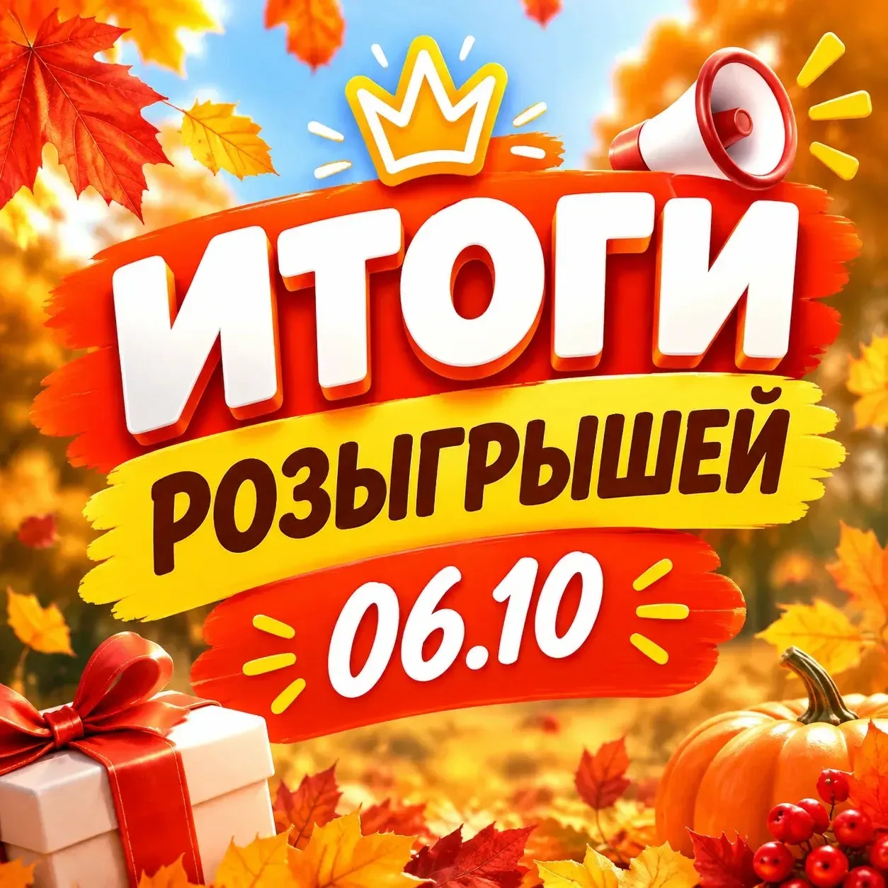 🏁Итоги 06.10🏁