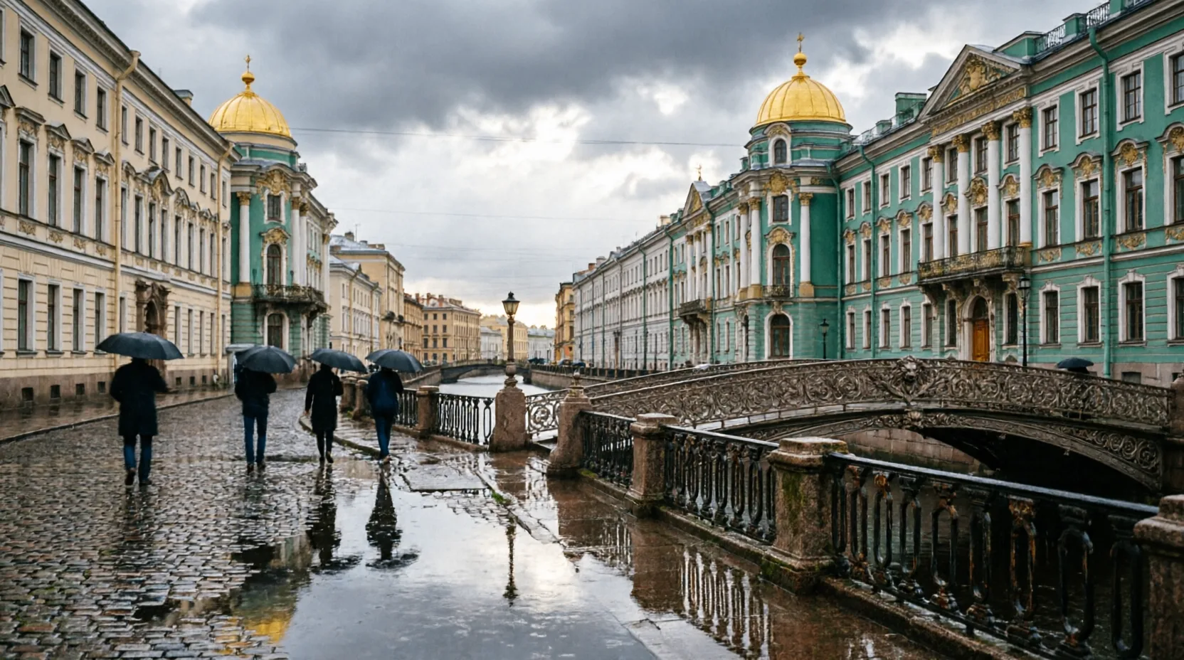 Почти две месячные нормы осадков выпали в Санкт-Петербурге в сентябре, этот месяц не бы...