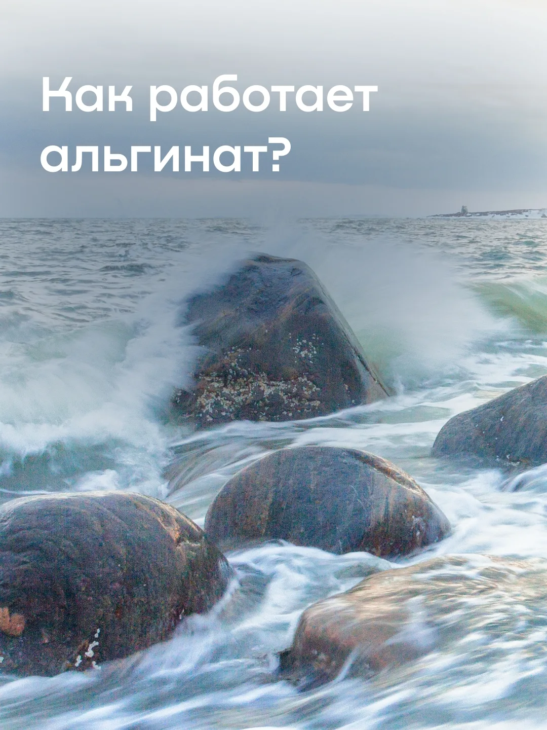 Как работает альгинат?