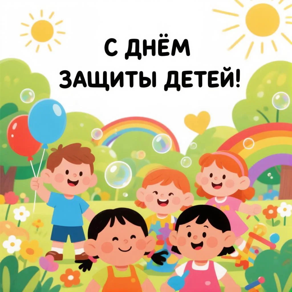 🎈 Сегодня — День защиты детей 🎈

Каждый ребёнок заслуживает счастливое, безопасное и яркое детство